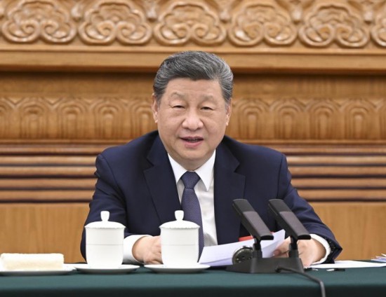 2026年3月5日,习近平总书记参加十四届全国人大四次会议江苏代表团审议。