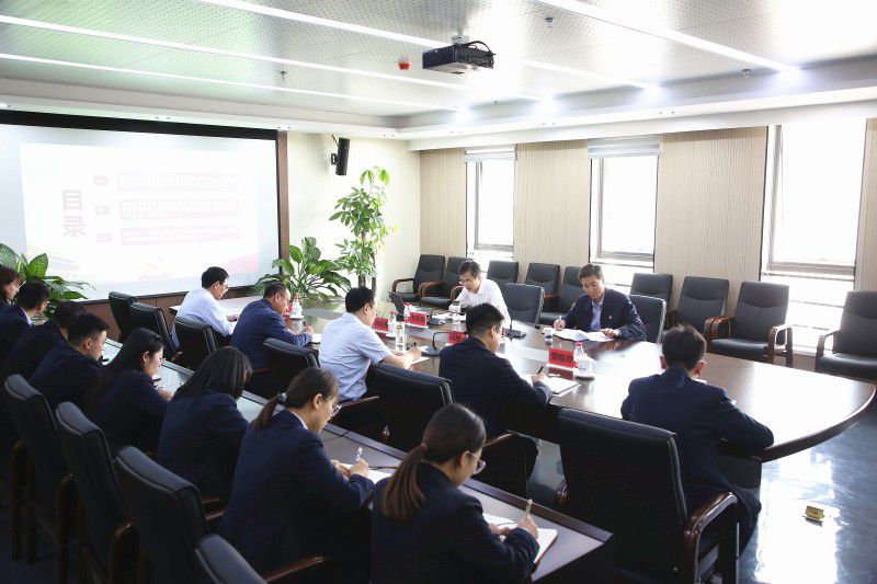 集团公司领导到基层讲授主题教育专题党课